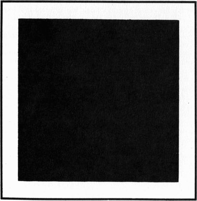 Schwarzes Quadrat von Kazimir Severinovich Malevich